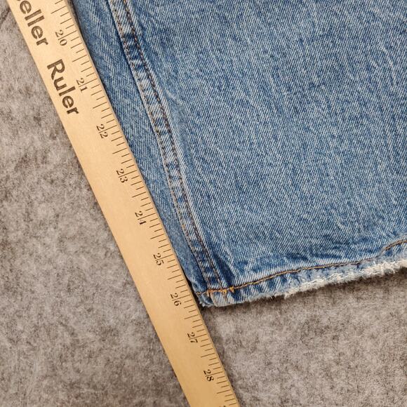 Abercrombie Fitch Jeans Womens 29 / 8 Regular The 80s Mom High Rise Distressed - Picture 8 of 12
